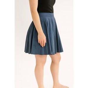 Vineyard Vines Womens Size‎ 10 Blue Pleated Knee Length Mini Skirt
